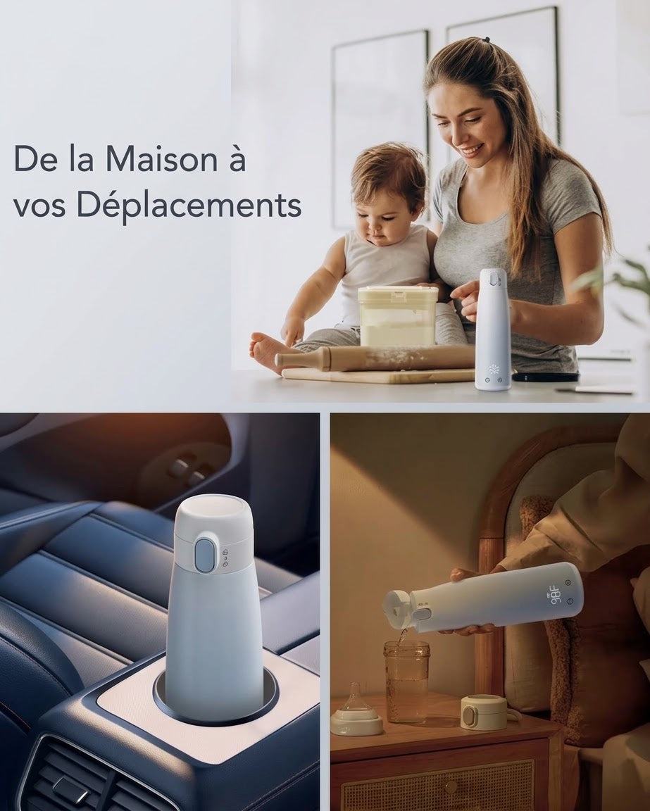 HORIGEN chauffe lait et eau portable