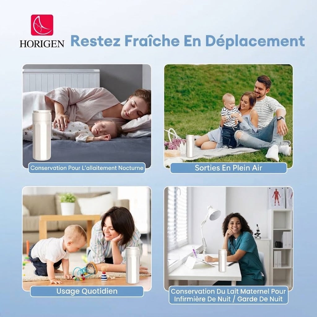 HORIGEN le refroidisseur de lait portable